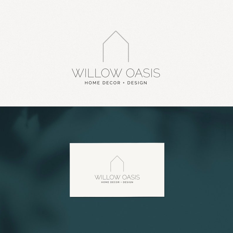 DIY Home Decor Logo Editable Interior Design Logo Real Etsy