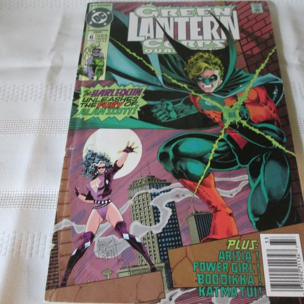 Vintage Green Lantern Corps Quartley, Comic Book Collectors, Autumn 1993 Number 6