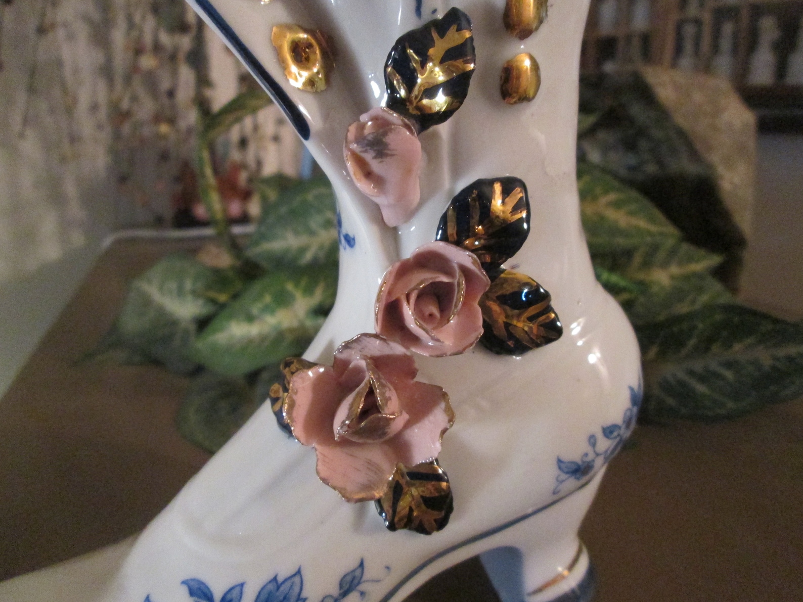 Buy Vintage Shoe Vase, Vase Collectors, Floral Supply, Flower Vase
