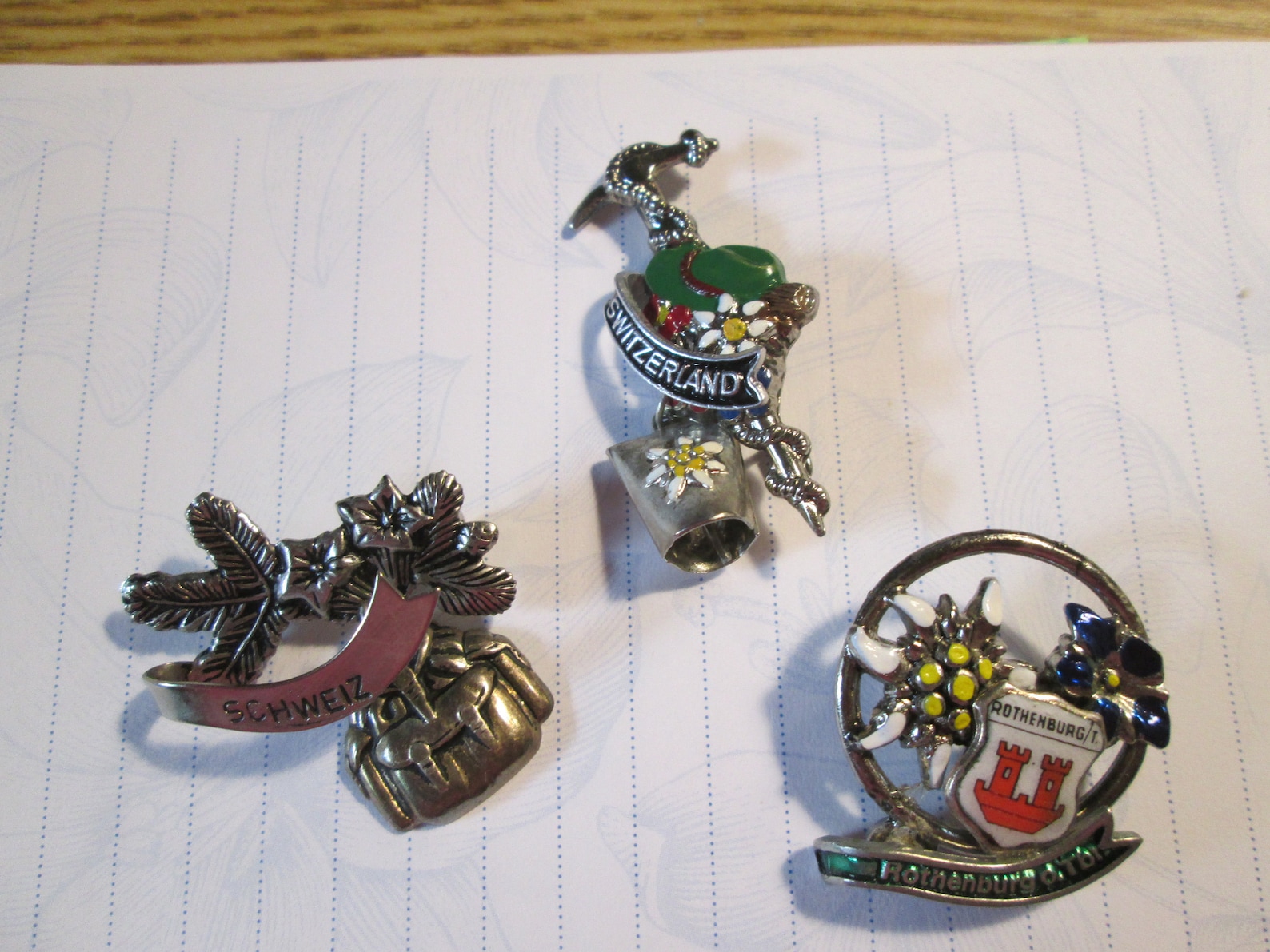 German Alpine Hat Pins History & Collecting A German Girl in America