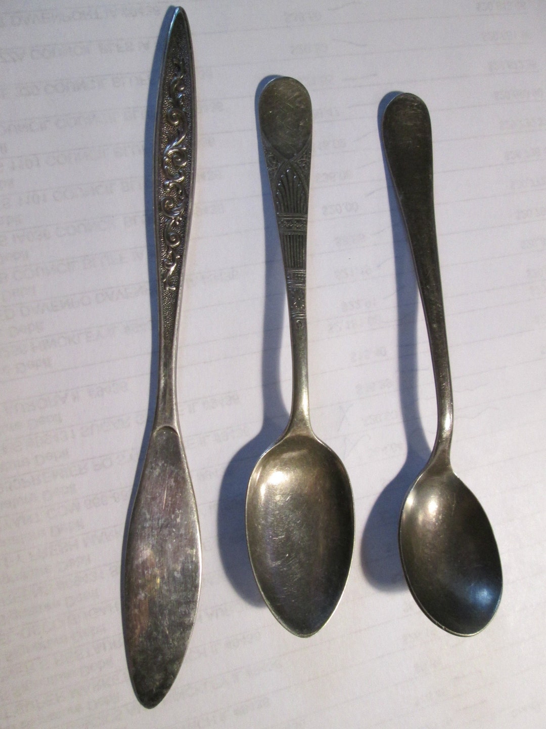 Vintage Baby Spoons, Spoon Collectors, Butter Knife, Jewelry Making