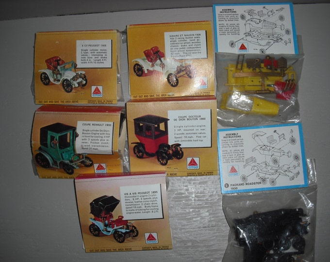 Citgo Antique Classic Car Collection Kits From 60s, on Hold for