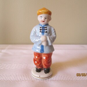 Vintage Asian Boy, Made in Occupied Japan, Home Decor, Knicknacks, Collector of Occupied Japan Items