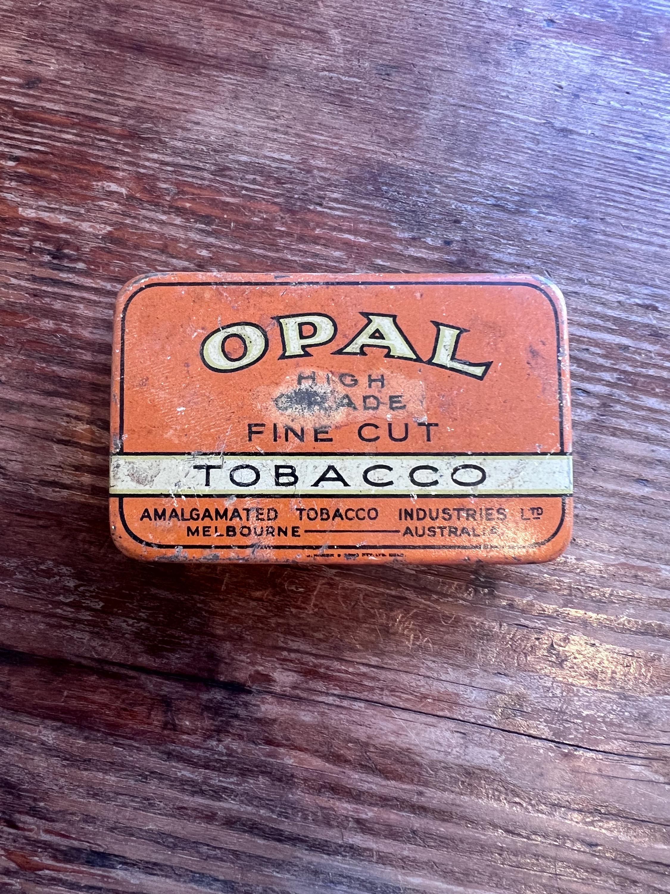 Opal High Grade Fine Cut Tobacco Tin