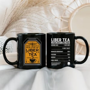 Helldivers 2 Liber-Tea Ceramic Mug 11oz 15oz, How About a Nice Cup of Liber-Tea!?, Super Earth, Birthday Gifts, Gifts for Him, Anniversary