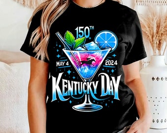 150th Anniversary Kentucky Derby Shirt, Kentucky Derby Horse Racing, Run For The Roses, 2024 Derby Shirt, Derby Vibes Derby Time Shirt