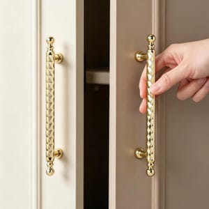 Tiradores multicolores para armarios, tiradores de latón con corte de diamante para cajones, herrajes modernos para cocinas de estilo rústico, pomos para tocadores de baño y puertas de armarios.