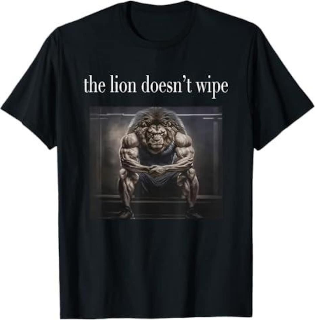 The Lion Does Not Concern Himself PNG File Etsy