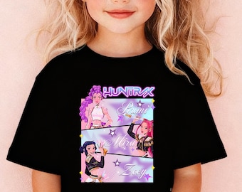 Mira Rumi Zoey T-shirt,Kpop Demon Hunter Toddler Sweater