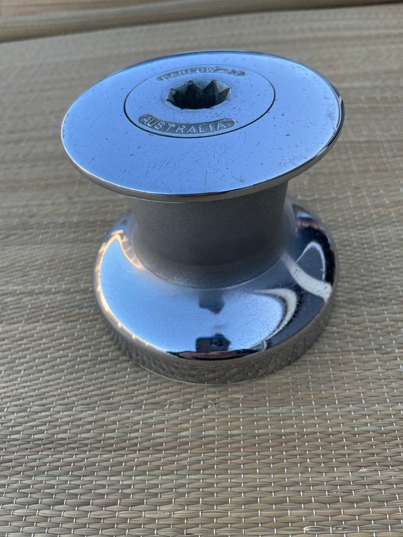 Barlow 23 single speed winch, chrome Great condition CLEAN Australia Sail Boat