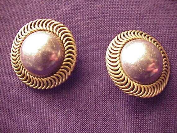 Vintage Mexican Sterling Silver Mixed BALL Clip-On Earrings 925 Mexico