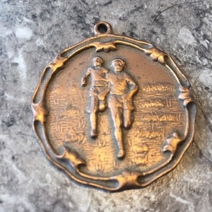 Vintage Running Track Medal