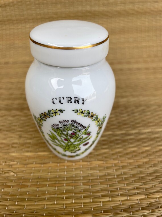 Gloria Concepts Spice Jar by Franklin Mint CURRY 1985 Japan