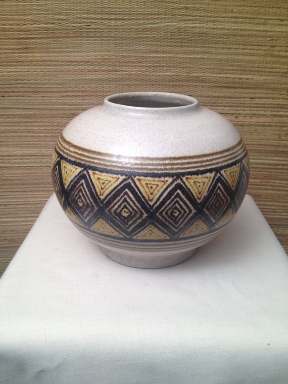 Vintage Raymor Italy ART Pottery VASE Mid-Century Modern Gambone Netter Bitossi Eames Era