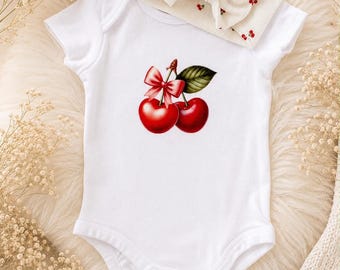 Personalized Baby Girl Set - Custom Bodysuit and Bow Headband - Newborn Baby Shower Gift - Birthday Outfit - Short or Long Sleeve Onesie