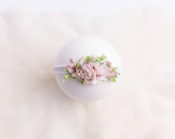 Baby headbands in soft pastels for christenings, celebrations, or baby showers. Ideal gift for new moms and perfect for baby photoshoots