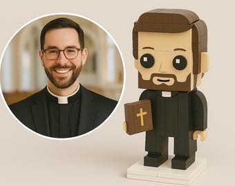 Anpassad tegelprästfigur – Personlig gåva för präst