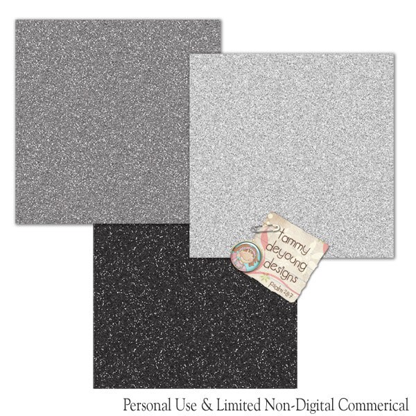 Glitter Paper Pack *silver & Gold Glitter Digital Paper* Metallic Shiny ...