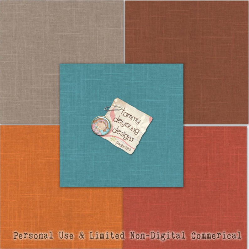 Fall Digital Papers fall Linen Papers Textures in Autumn - Etsy