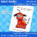 Robot Party Favor Printable Robot Riddle Card Game Kids - Etsy
