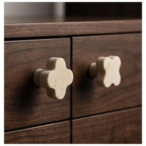 Marble Cabinet Pull, Modern Drawer Handle, Stone Wardrobe Handle, Cabinet Knob, Natural Marble Drawer Pull, Wardrobe Knob, Cabinet Handle