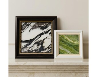 Natural Marble Wall Art Decor | Marble Wall Hanging Gift Idea | Natural Stone Hanging Artwork, Minimalist Wall Decor, Modern Home Wall Decor