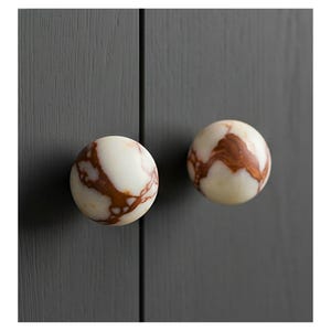 Natural Marble Cabinet Knob, Stone Drawer Pull, Wardrobe Knob, Luxury Wardrobe Handle, Marble Cabinet Pull, Drawer Handle, Wardrobe Handle