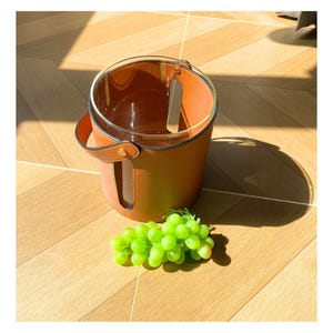 Leather Ice Bucket for Home Bar | Modern Wine Cooler | Bar Accessory | Wine & Champagne Chiller | Barware Decor | Wine Cooler | Bar Decor bild 5