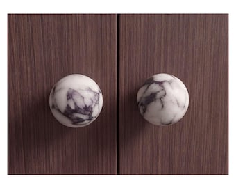 Natural Marble Cabinet Knob, Stone Drawer Pull, Wardrobe Knob, Luxury Wardrobe Handle, Marble Cabinet Pull, Drawer Handle, Wardrobe Handle