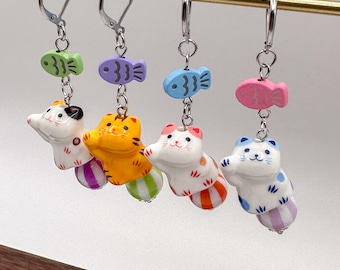 Paw Pow Stitch Markers for Knitting and Crocheting