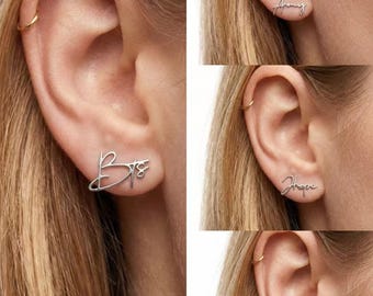 Army Names Earrings ｜Stainless Steel Army Jewlery I Army Gift | Concert Accessories