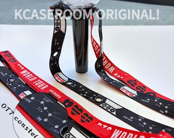 Kpop Lightstick Lanyard Strap |Arirang Tour Inspired Concert Accessory |Lightstick Lanyard Strap Holder
