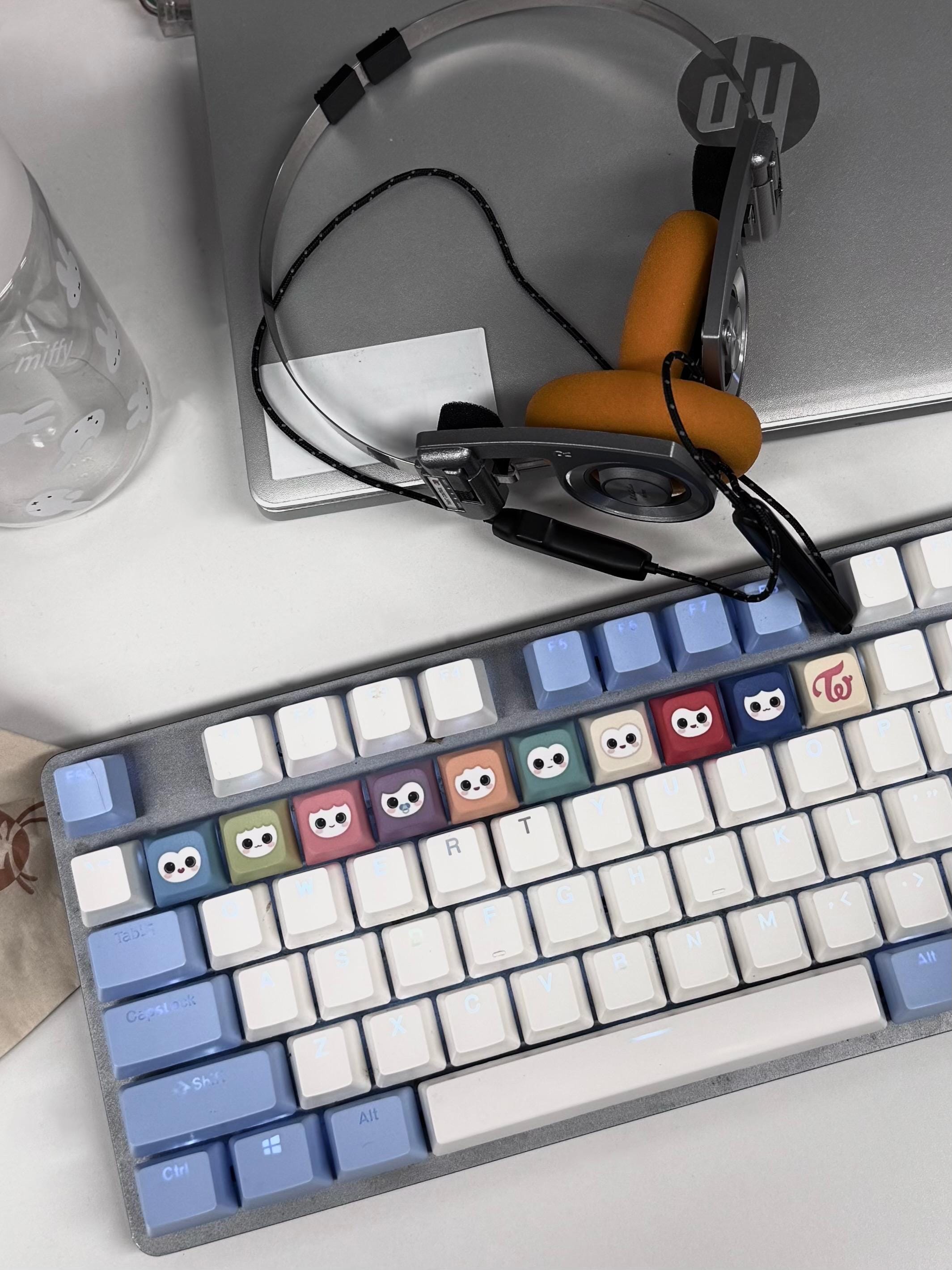 Twice Lovely Inspired Keycap Set | Twice Fidget Keychain | Twice