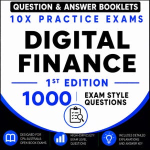 DF 10 x Övningsprov: CPA Australien - Digitala ekonomiövningsprov 01-10