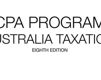 CPA Australia Australian Tax 8th Edition Study Guide pdf