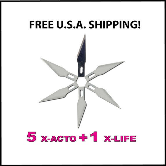 X acto Xacto No. 11 X811 Blades X life Blade Art Knife 5 1 Etsy