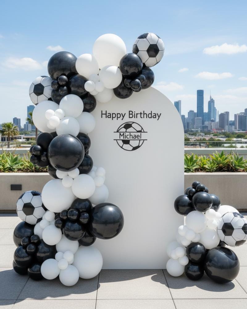 Kit Di Palloncini Verdi Di 6 Anni Per La Decorazione Della Festa Di Compleanno D