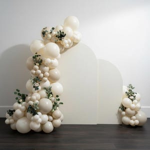 Cream & Sand Balloon Garland Kit: Boho Wedding, Baby Shower Decor