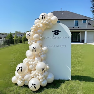 Cream Balloon Garland Kit: 96pc Neutral Wedding, Bridal, Party Decor