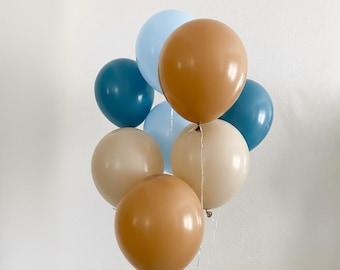 Kit de bouquet de ballons bohèmes, décoration d'arche aux tons de terre, fournitures pastel pour baby shower