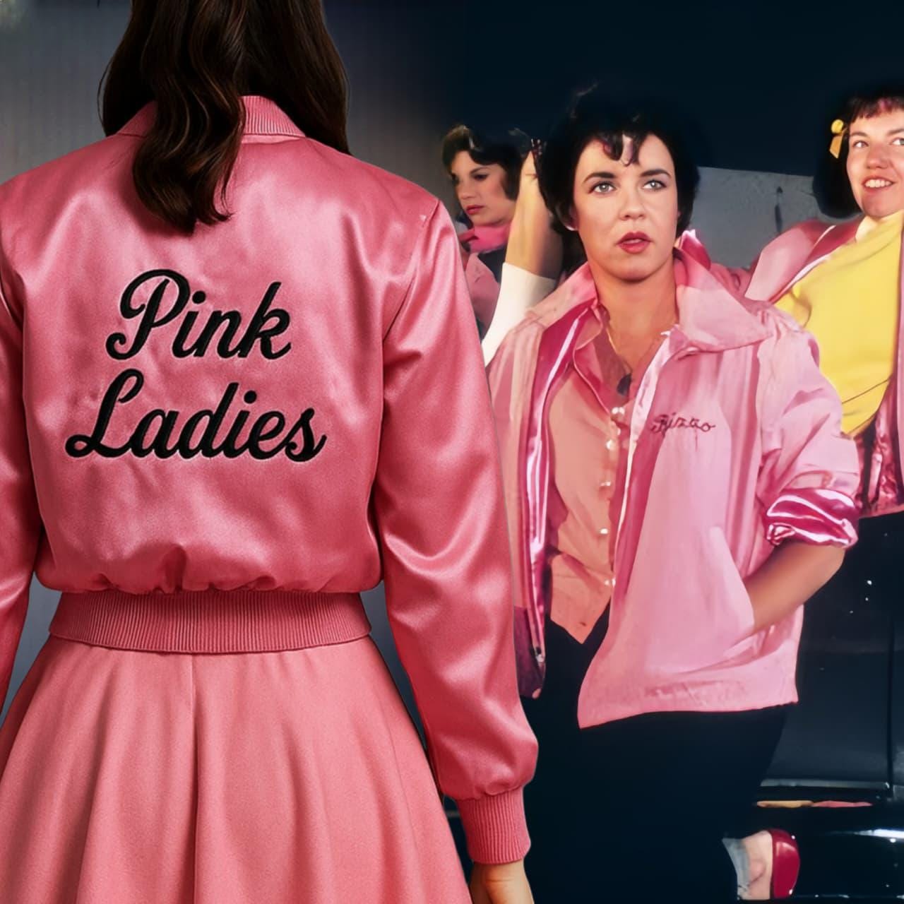 Pink Ladies Jacket Grease - Etsy Canada