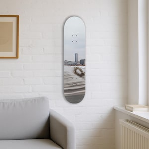 Skateboard Wall Art Decor Surf Coastal Ocean