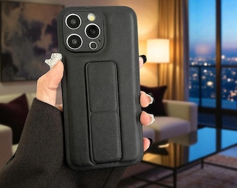 Funda magnética FlexiStand: funda plegable para iPhone con correa para la muñeca