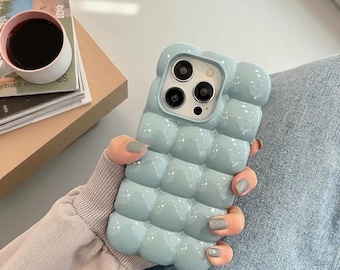 Funda CandyLattice 3D Gloss: funda de silicona suave para iPhone