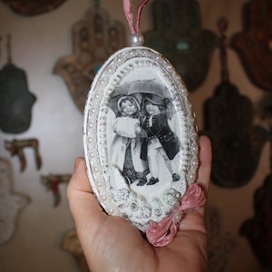shabby chic wall decor, wall hanging, vintage picture, vintage photos, wall decor, home decor, wall hanging, small picture, vintage pictures