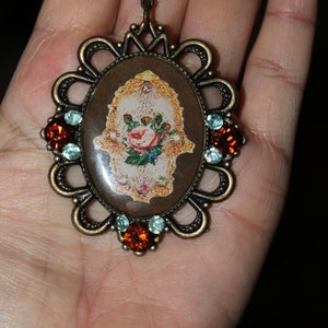 Hamsa necklace, Charm necklace, evil eye jewelry, hebrew, judaica jewelry