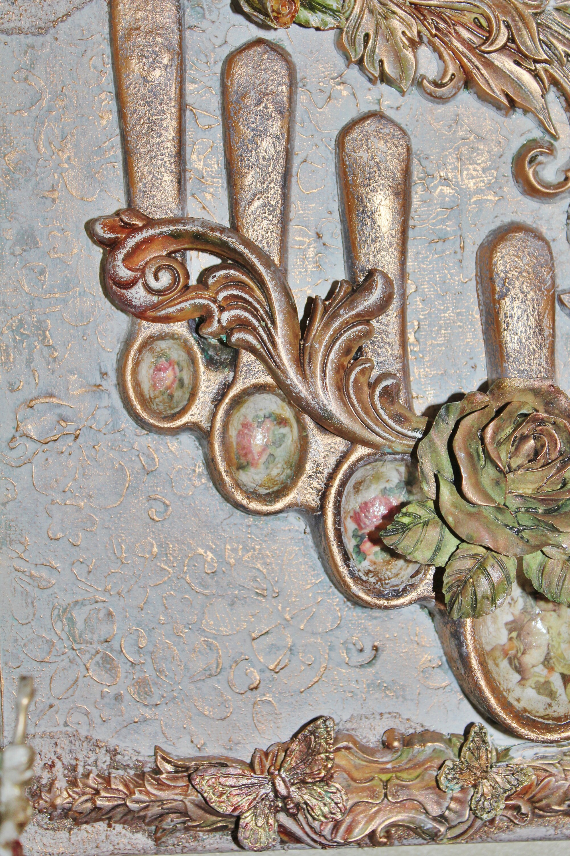 Spoons kitchen decor home decor decorative spoons wall | Etsy