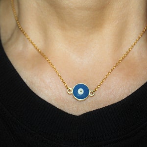 evil eye necklace, evil eye charm, good luck charm, protection eye necklace, eye charm necklace, evil eye jewelry
