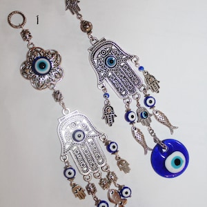 Hamsa wall decor, Hamsa wall hanging, Hamsa, wall hanging Hamsa, metal Hamsa, Turquoise, wall Hamsa, evil eye wall charm, Hamsa home decor