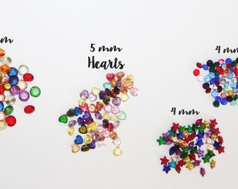 Floating Locket Birthstone Crystals